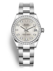 Đồng hồ Rolex Datejust 31 M278384RBR-0033 278384RBR-0033 Oystersteel vàng trắng và kim cương - Mẫu mới 2020