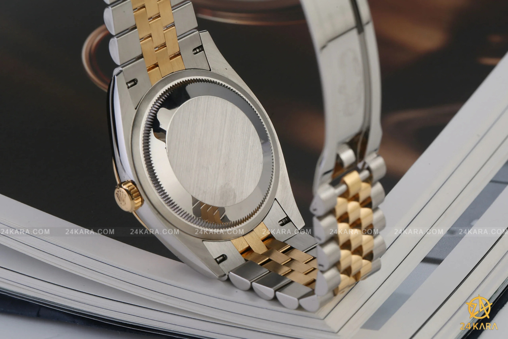 Đồng hồ Rolex Datejust 36 M126233-0015 126233-0015 Demi Vàng Kim Mặt Champagne Cọc Dạ Quang - Unworn