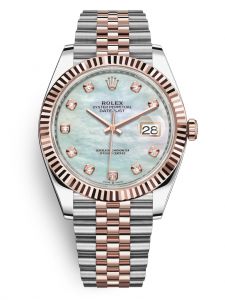 Đồng hồ Rolex Datejust M126331-0014 Oystersteel và vàng Everose