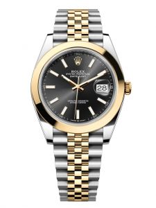 Đồng hồ Rolex Datejust M126303-0014 126303-0014 Oystersteel và vàng vàng mặt số đen sáng