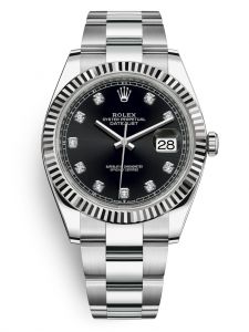 Đồng hồ Rolex Datejust M126334-0011 126334-0011 Oystersteel và vàng trắng, mặt số đen sáng kim cương