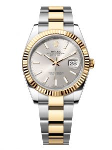 Đồng hồ Rolex Datejust M126333-0001 126333-0001 Oystersteel và vàng vàng, mặt số bạc