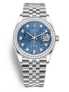 Đồng hồ Rolex Datejust 36 M126284RBR-0003 126284RBR-0003 Oystersteel vàng trắng và kim cương