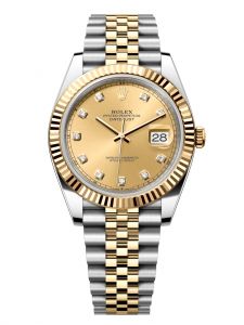 Đồng hồ Rolex Datejust 41 M126333-0012 126333-0012 Thép Oystersteel và Vàng Kim 18ct Mặt champagne