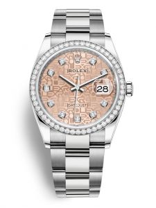 Đồng hồ Rolex Datejust 36 M126284RBR-0016 126284RBR-0016 Oystersteel vàng trắng và kim cương