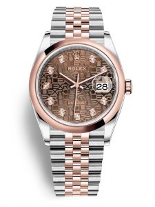 Đồng hồ Rolex Datejust 36 M126201-0025 126201-0025 Oystersteel và vàng Everose