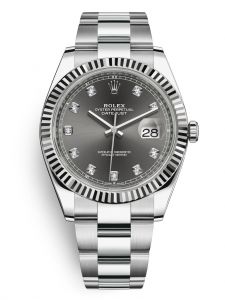 Đồng hồ Rolex Datejust 41 M126334-0005 Oystersteel và vàng trắng