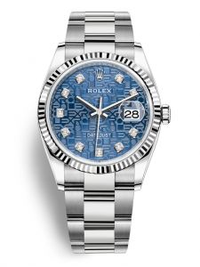 Đồng hồ Rolex Datejust 36 M126234-0012 126234-0012 Oystersteel và vàng trắng