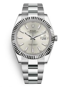 Đồng hồ Rolex Datejust M126334-0003 126334-0003 Oystersteel và vàng trắng, mặt số bạc