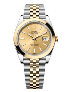 Đồng hồ Rolex Datejust M126303-0010 126303-0010 Oystersteel và vàng vàng, mặt số champagne