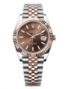 Đồng hồ Rolex Datejust M126331-0002 126331-0002 Oystersteel và vàng Everose, mặt số chocolate