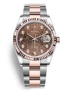 Đồng hồ Rolex Datejust 36 M126231-0026 126231-0026 Oystersteel và vàng Everose