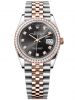 dong-ho-rolex-datejust-m126281rbr-0007-126281rbr-0007-oystersteel-vang-everose-va-kim-cuong-mat-so-den-sang-kim-cuong - ảnh nhỏ  1