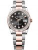 dong-ho-rolex-datejust-m126281rbr-0008-126281rbr-0008-oystersteel-vang-everose-va-kim-cuong-mat-so-den-sang-kim-cuong - ảnh nhỏ  1