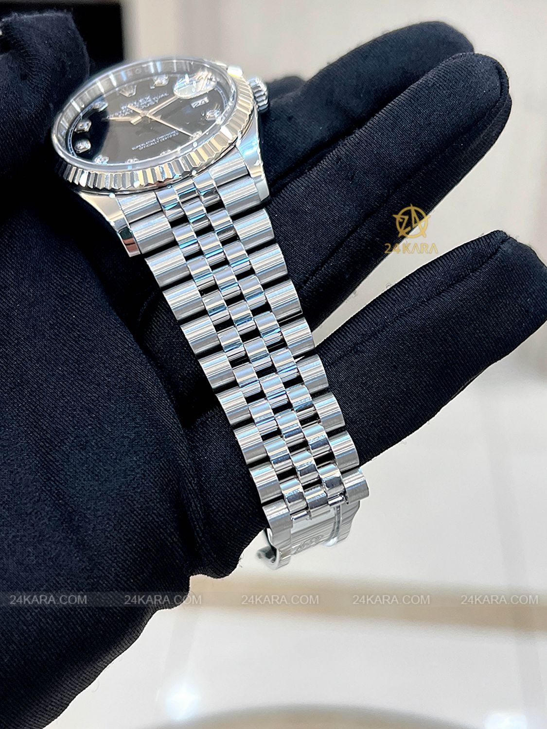 Đồng hồ Rolex Datejust 36 M126234-0027 126234-0027 Thép Oystersteel và Vàng Trắng 18ct Mặt Đen