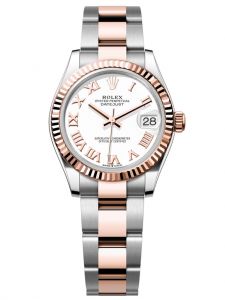 Đồng hồ Rolex Datejust M278271-0001 278271-0001 Oystersteel và vàng Everose mặt số trắng