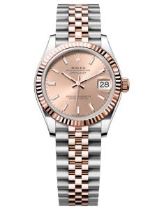 Đồng hồ Rolex Datejust M278271-0010 278271-0010 Oystersteel và vàng Everose, mặt số hoa hồng