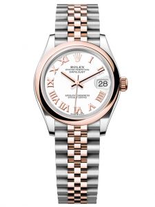 Đồng hồ Rolex Datejust M278241-0002 278241-0002 Oystersteel và vàng Everose mặt số trắng