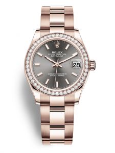 Đồng hồ Rolex Datejust 31 M278285RBR-0020 278285RBR-0020 vàng Everose và kim cương