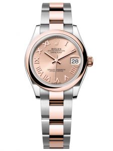 Đồng hồ Rolex Datejust M278241-0005 278241-0005 Oystersteel và vàng Everose mặt số hoa hồng