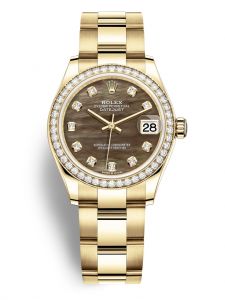 Đồng hồ Rolex Datejust 31 M278288RBR-0031 278288RBR-0031 vàng và kim cương