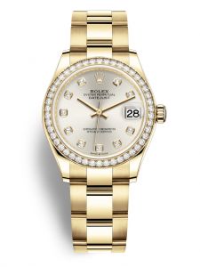 Đồng hồ Rolex Datejust 31 M278288RBR-0027 278288RBR-0027 vàng và kim cương