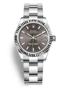 Đồng hồ Rolex Datejust M278274-0015 278274-0015 Oystersteel và vàng trắng mặt số xám đậm - Mẫu mới 2020