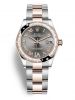 dong-ho-rolex-datejust-m278341rbr-0029-278341rbr-0029-oystersteel-vang-everose-va-kim-cuong-mat-so-ghi-xam-kim-cuong - ảnh nhỏ  1