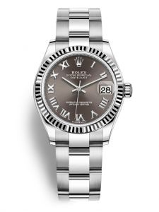 Đồng hồ Rolex Datejust M278274-0021 278274-0021 Oystersteel và vàng trắng mặt số xám đậm - Mẫu mới 2020