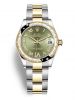 dong-ho-rolex-datejust-m278343rbr-0015-278343rbr-0015-oystersteel-vang-vang-va-kim-cuong-mat-so-xanh-olive-kim-cuong - ảnh nhỏ  1