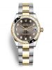 dong-ho-rolex-datejust-m278343rbr-0021-278343rbr-0021-oystersteel-vang-vang-va-kim-cuong-mat-so-ghi-dam-kim-cuong - ảnh nhỏ  1