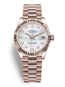 Đồng hồ Rolex Datejust 31 M278275-0009 278275-0009 vàng Everose