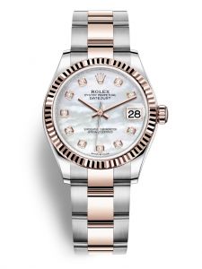 Đồng hồ Rolex Datejust 31 M278271-0025 278271-0025 Oystersteel và vàng Everose