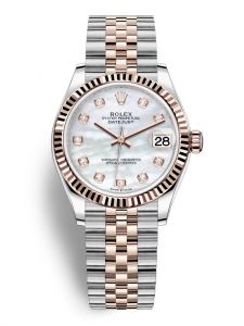 Đồng hồ Rolex Datejust 31 M278271-0026 Mặt Ốc MOP Oystersteel và vàng Everose