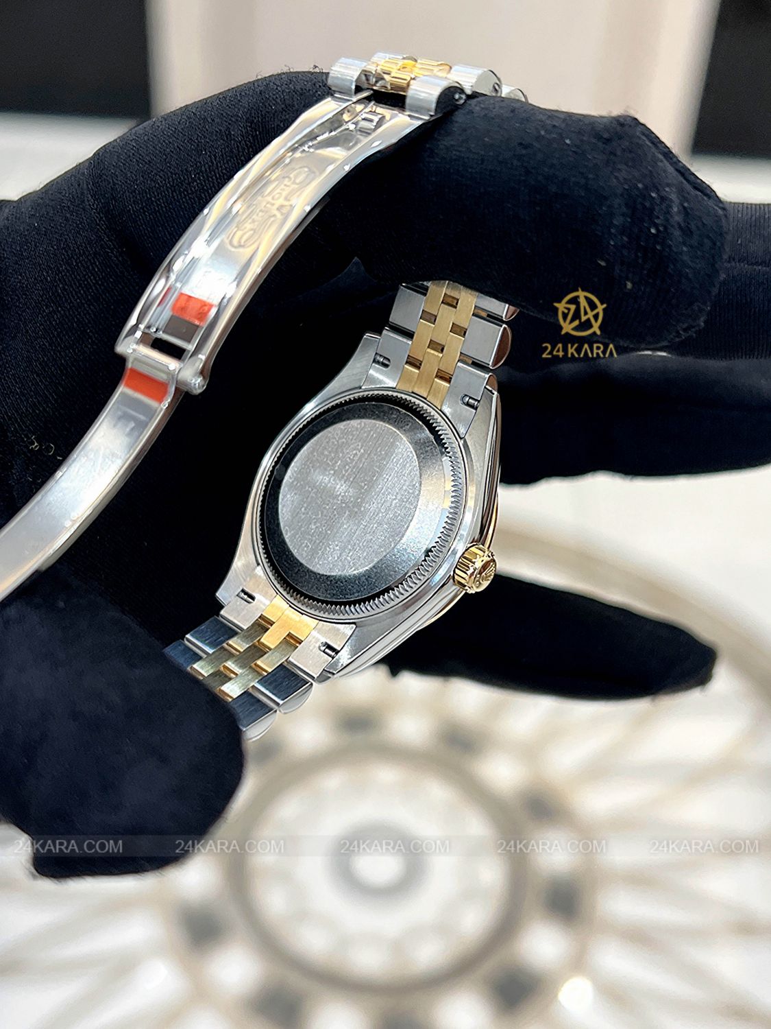 Đồng hồ Rolex Datejust 31 M278273-0028 278273-0028 Vàng kim 18ct Mặt khảm trai MOP nạm Kim cương - Lướt