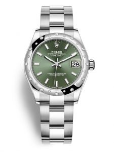 Đồng hồ Rolex Datejust 31 M278344RBR-0019 278344RBR-0019 Oystersteel vàng trắng và kim cương - Mẫu mới 2020