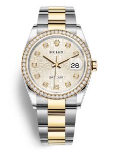 Đồng hồ Rolex Datejust 36 M126283RBR-0014 126283RBR-0014 Oystersteel vàng vàng và kim cương