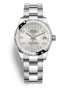 Đồng hồ Rolex Datejust 31 M278344RBR-0031 278344RBR-0031 Oystersteel vàng trắng và kim cương - Mẫu mới 2020