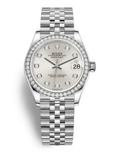 Đồng hồ Rolex Datejust 31 M278384RBR-0034 278384RBR-0034 Oystersteel, vàng trắng và kim cương - Mẫu mới 2020