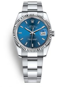 Đồng hồ Rolex Datejust 34 M115234-0004 115234-0004 Oystersteel và vàng trắng