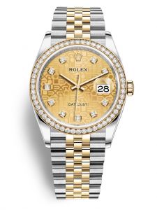 Đồng hồ Rolex Datejust 36 M126283RBR-0019 126283RBR-0019 Oystersteel vàng vàng và kim cương