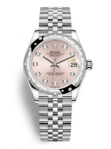 Đồng hồ Rolex Datejust 31 M278344RBR-0034 278344RBR-0034 Oystersteel vàng trắng và kim cương - Mẫu mới 2020