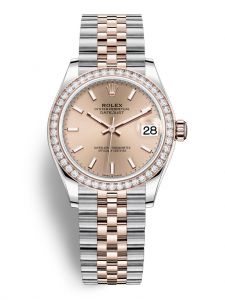 Đồng hồ Rolex Datejust 31 M278381RBR-0010 278381RBR-0010 Oystersteel vàng Everose và kim cương