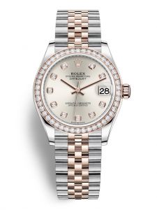 Đồng hồ Rolex Datejust 31 M278381RBR-0016 278381RBR-0016 Oystersteel, vàng Everose và kim cương