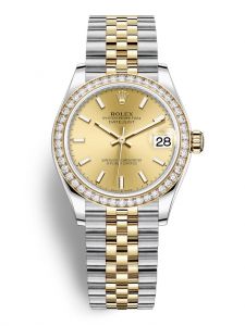 Đồng hồ Rolex Datejust 31 M278383RBR-0014 278383RBR-0014 Oystersteel vàng vàng và kim cương