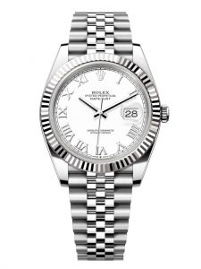 Đồng hồ Rolex Datejust M126334-0024 126334-0024 Oystersteel và vàng trắng mặt số trắng