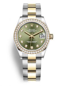 Đồng hồ Rolex Datejust 31 M278383RBR-0029 278383RBR-0029 Oystersteel vàng vàng và kim cương