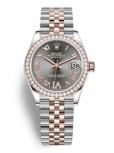 Đồng hồ Rolex Datejust 31 M278381RBR-0030 278381RBR-0030 Oystersteel, vàng Everose và kim cương