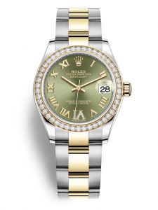 Đồng hồ Rolex Datejust 31 M278383RBR-0015 278383RBR-0015 Oystersteel vàng vàng và kim cương