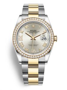 Đồng hồ Rolex Datejust 36 M126283RBR-0018 126283RBR-0018 Oystersteel, vàng vàng và kim cương